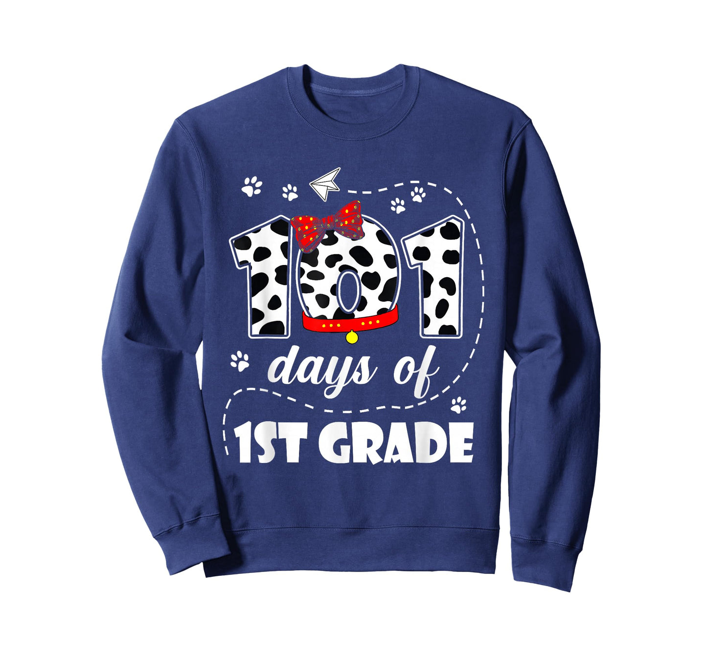 101 Days 1st Grade 100 Days School Dog 100th Day Students T-Shirt