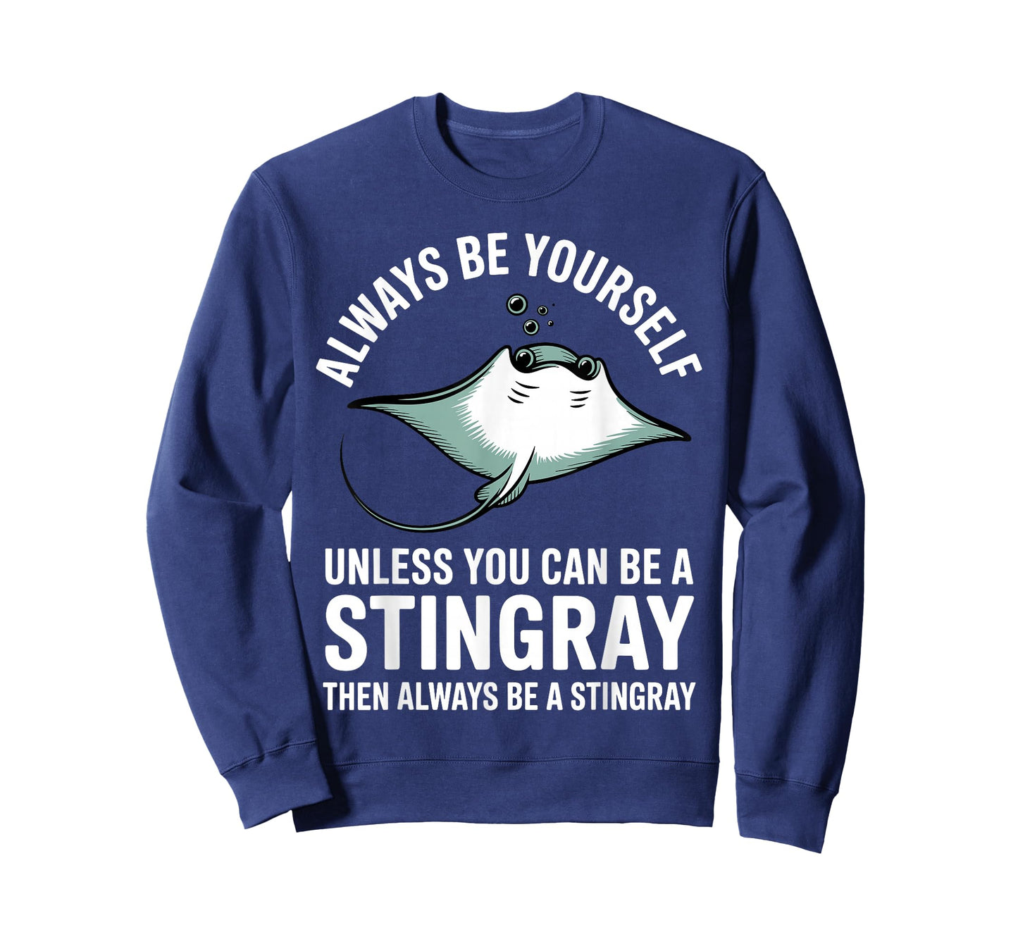 Cool Stingray Art for Women Men Sea Fish Stingray Lover T-Shirt