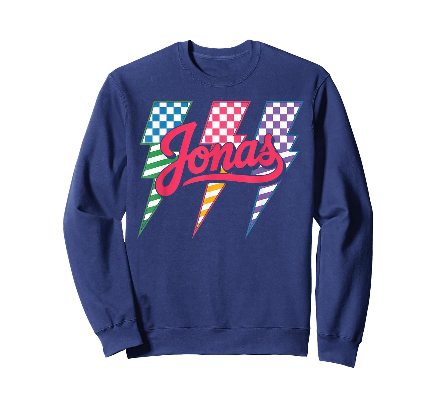 Retro Jonas First Name I Love Jonas 80's Vintage T-Shirt