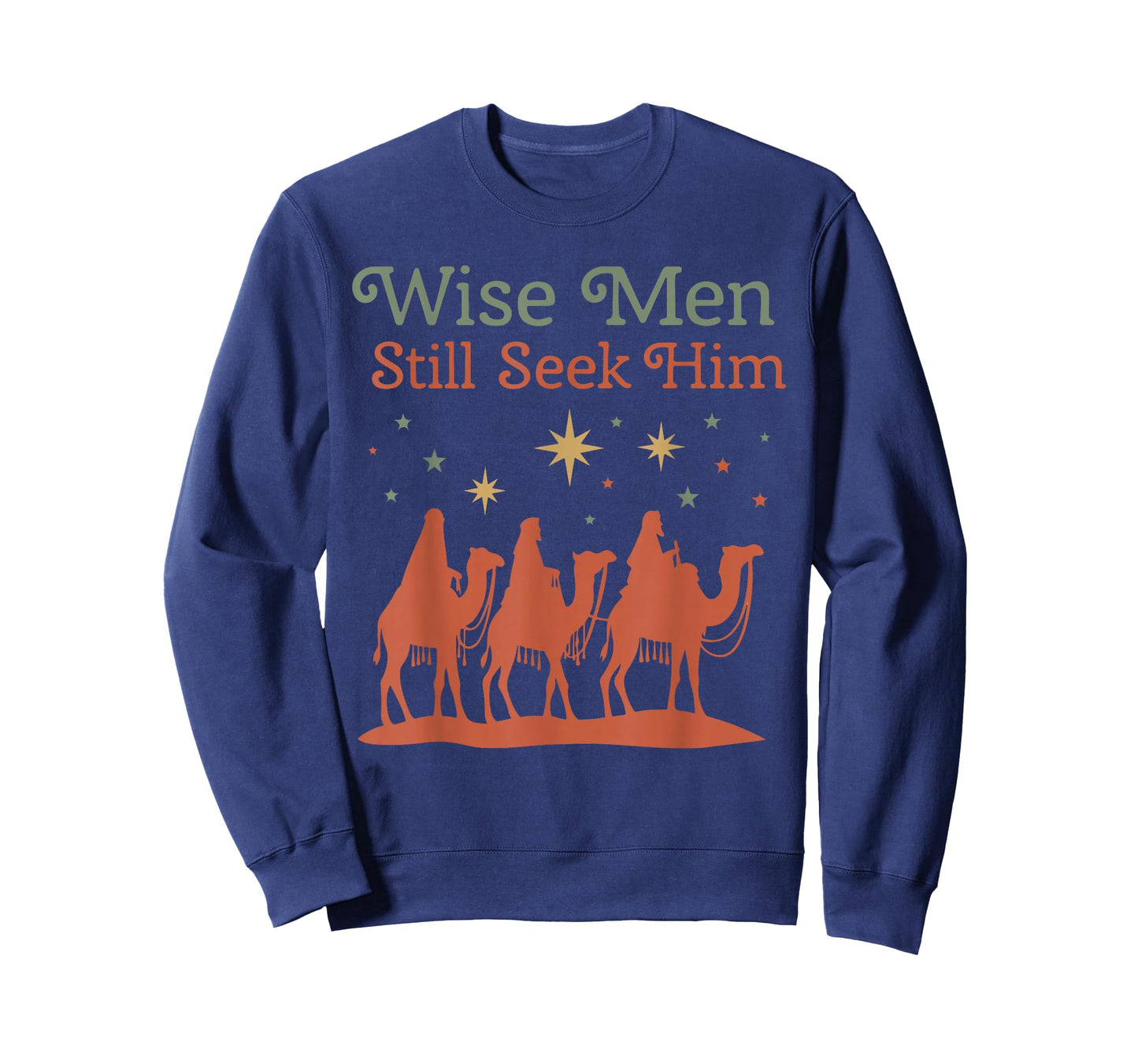 Wise Men Still Seek Him Nativity Scene Christian Christmas T-Shirt
