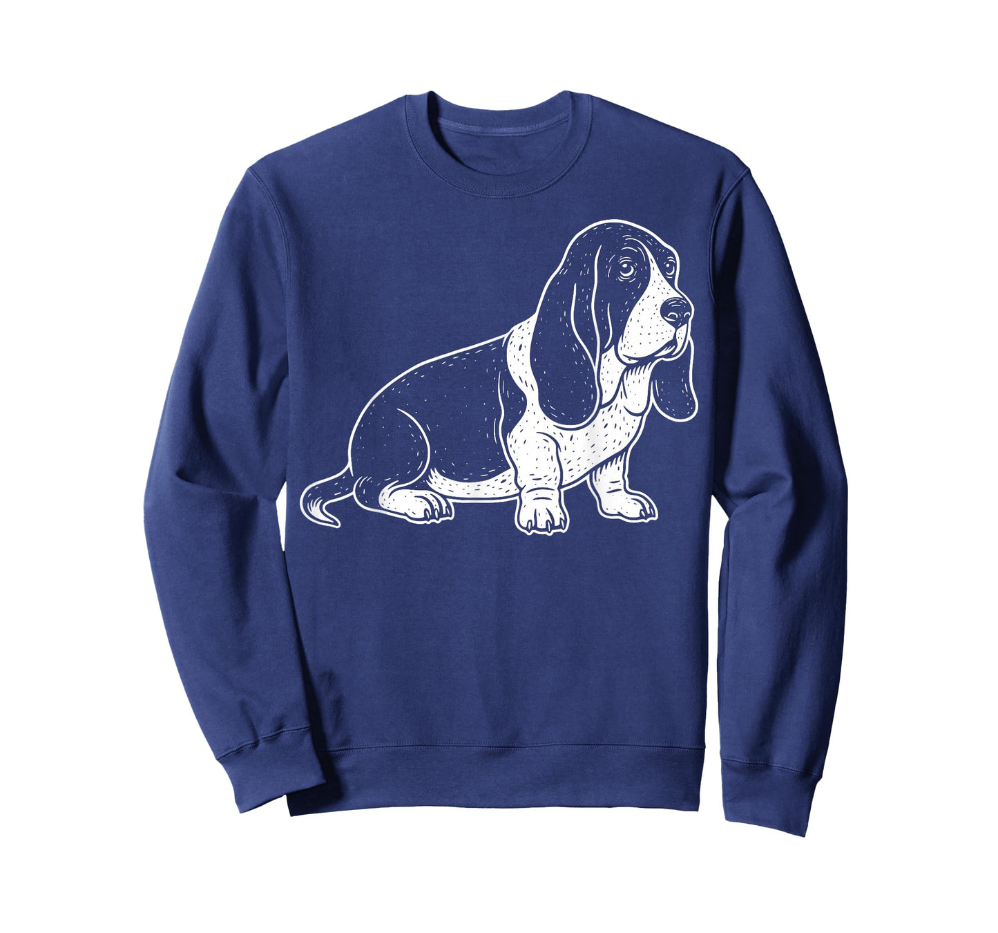 Basset Hound Illustration T-Shirt
