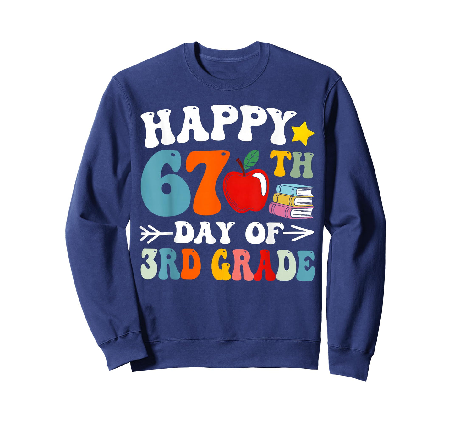 Happy 67th Day of 3rd Grade Teachers 67 Days of School Kids T-Shirt