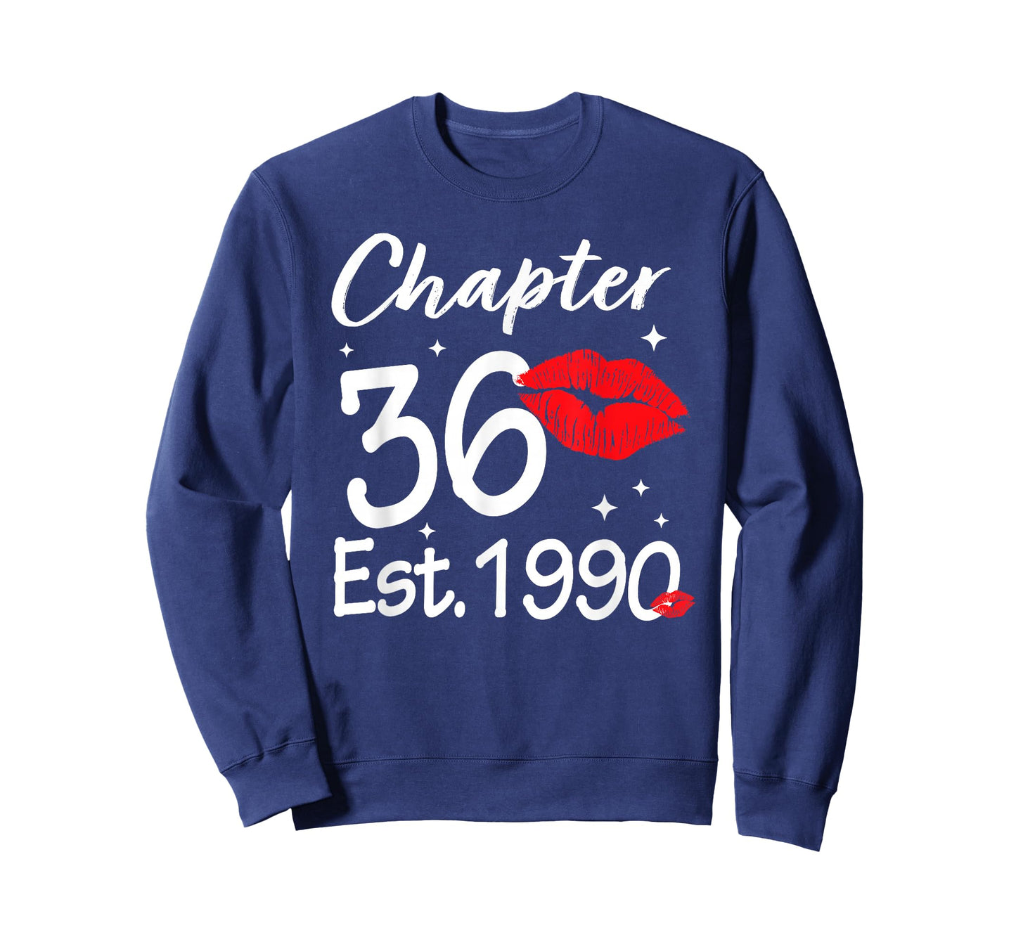 Chapter 36 EST 1990 Happy 36th Birthday Women T-Shirt