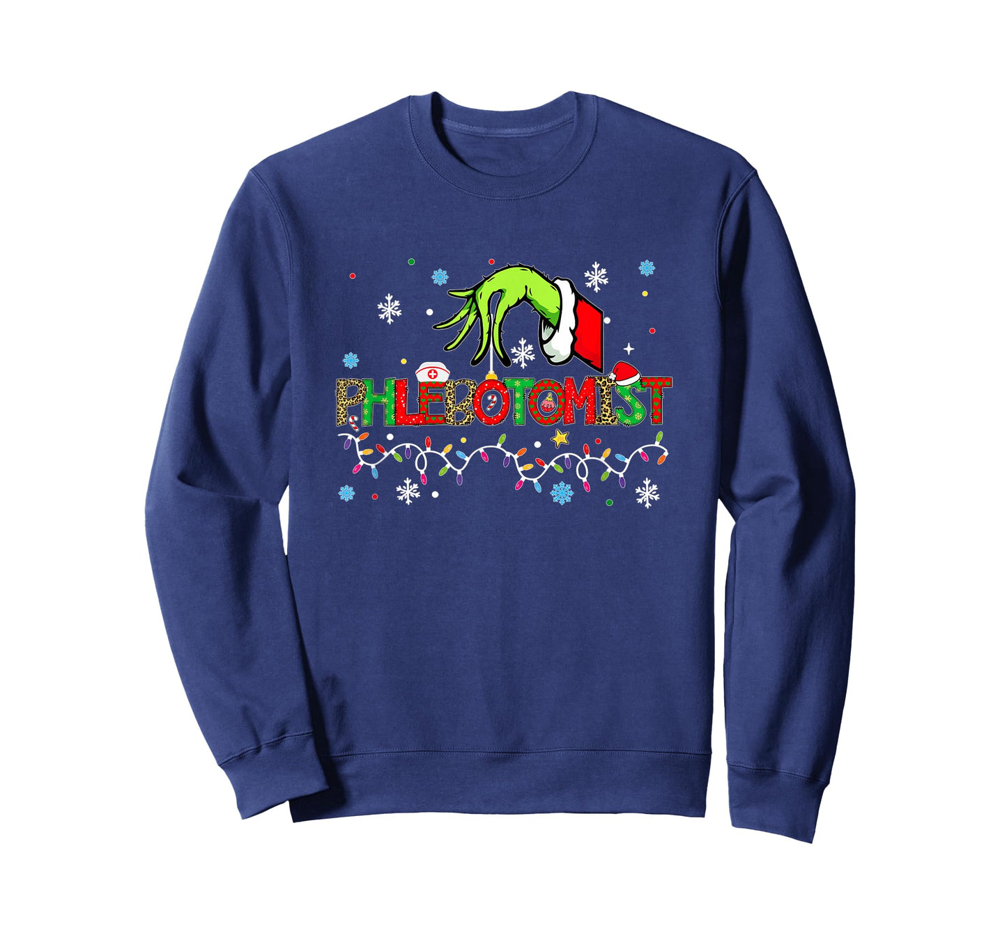 Phlebotomist Christmas Shirt for Women T-Shirt