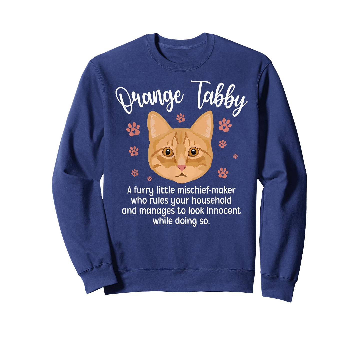 Funny Orange Tabby Cat Owner Orange Tabby Cat Lover T-Shirt