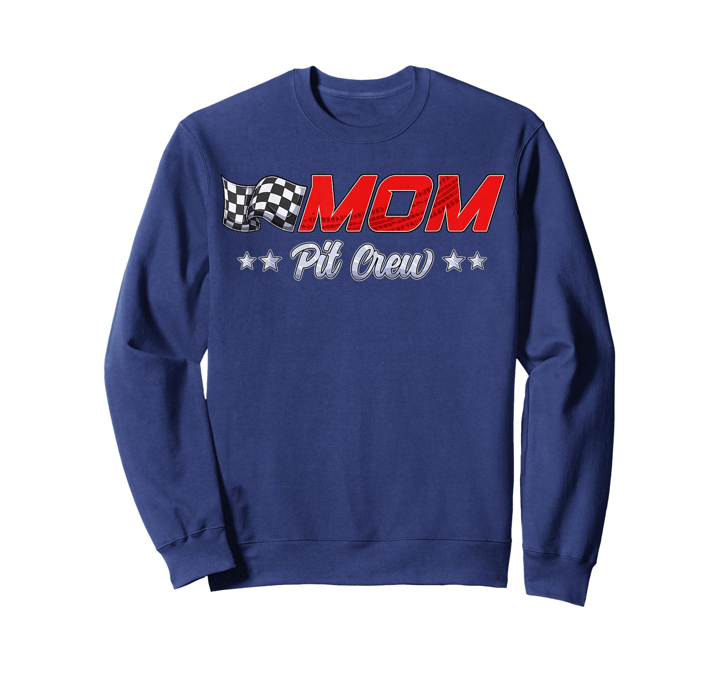 Pit Crew Mom Race Car Family Matching Racing Birthday Party T-Shirt