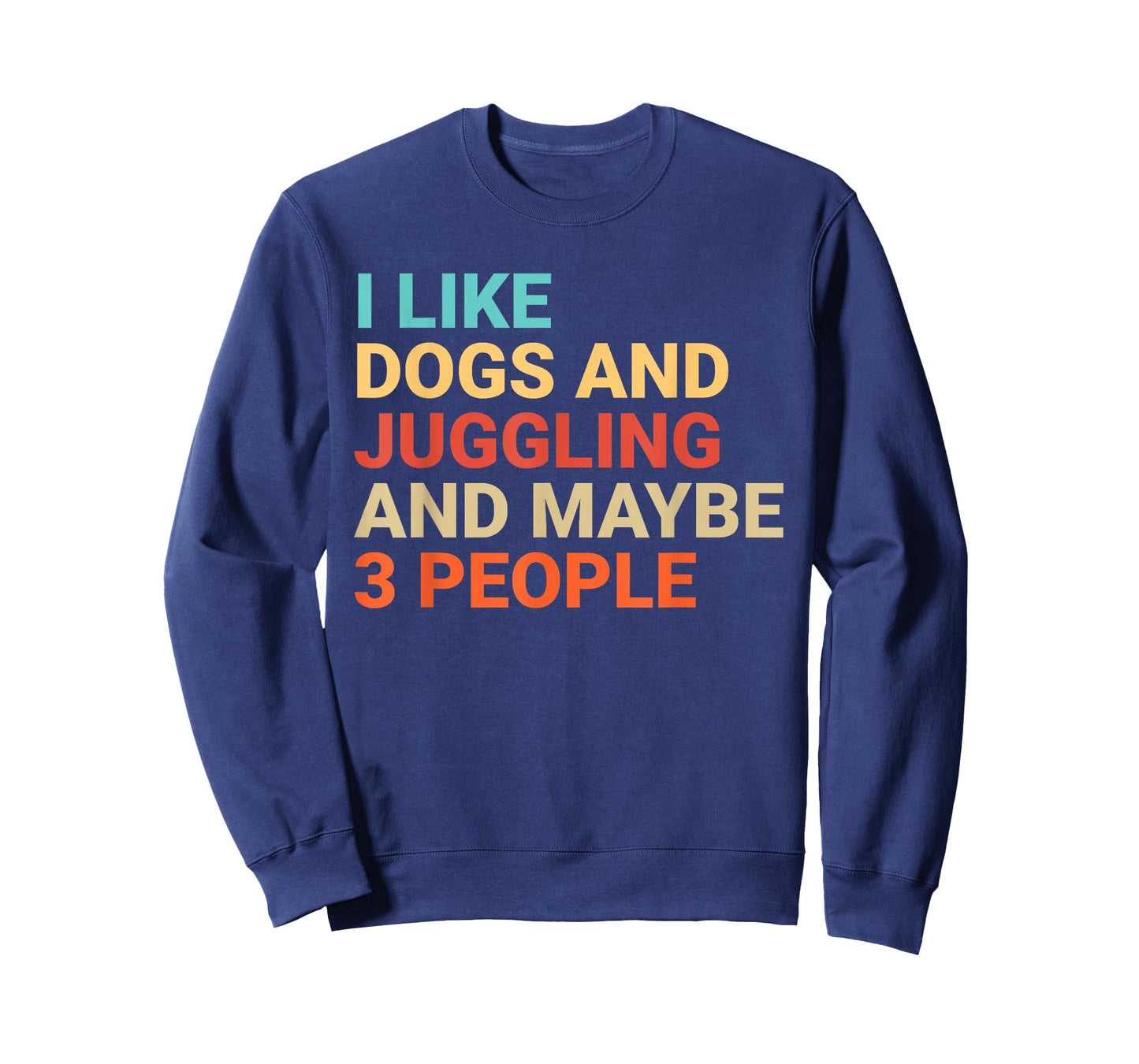 Retro I Like Dogs and Juggling Lover Funny Juggler T-Shirt