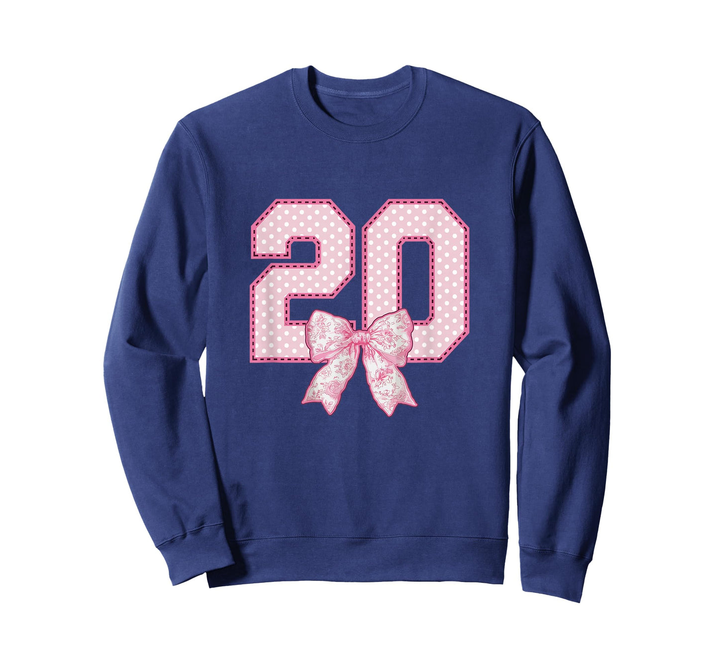 20th Birthday Shirt Women Coquette Bow 20 Year Old Birthday T-Shirt