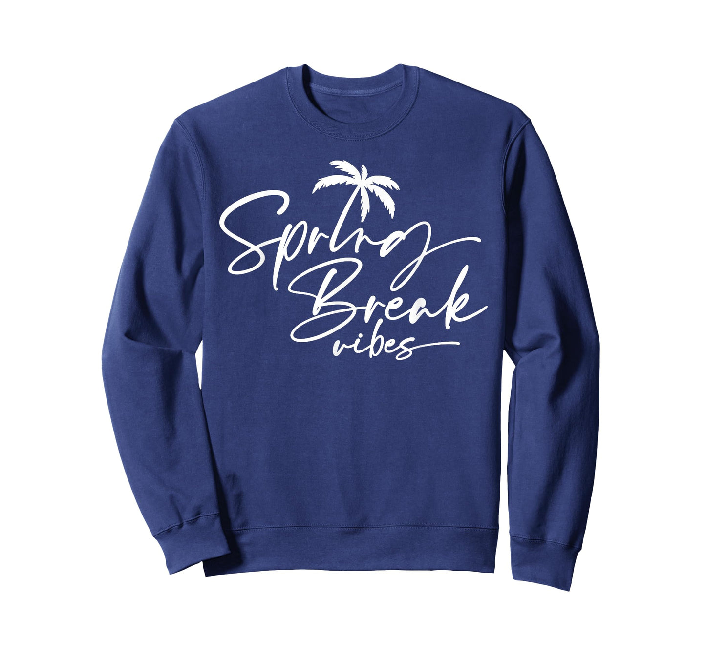 Spring Break Vibes Palm Tree Graduate Class Vacation Design T-Shirt