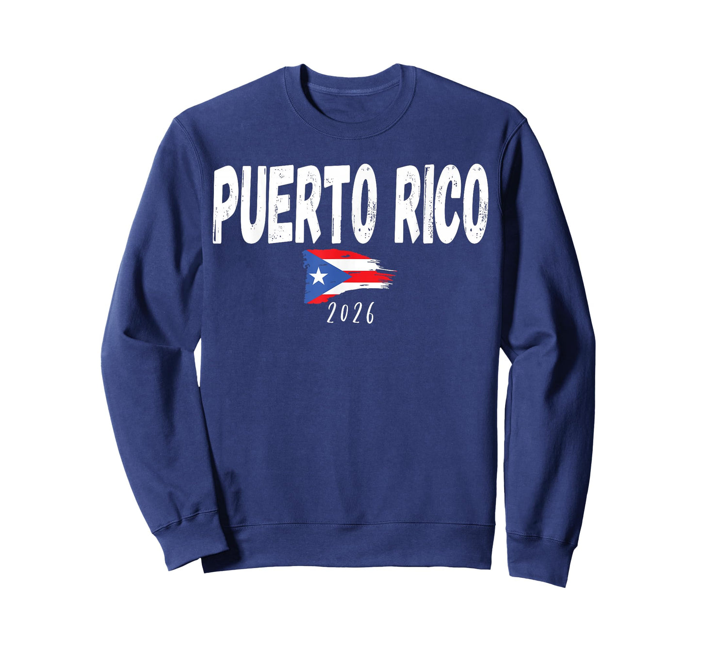 Puerto Rico Souvenir 2026 Trip Vacation Fun Matching Flag T-Shirt