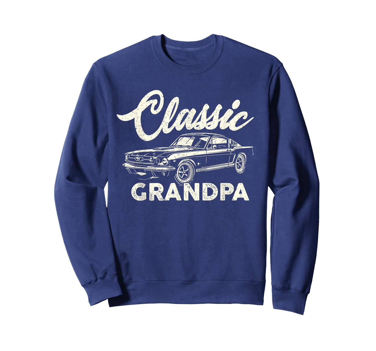 Classic Grandpa Vintage Muscle Car for Men Grandfather T-Shirt