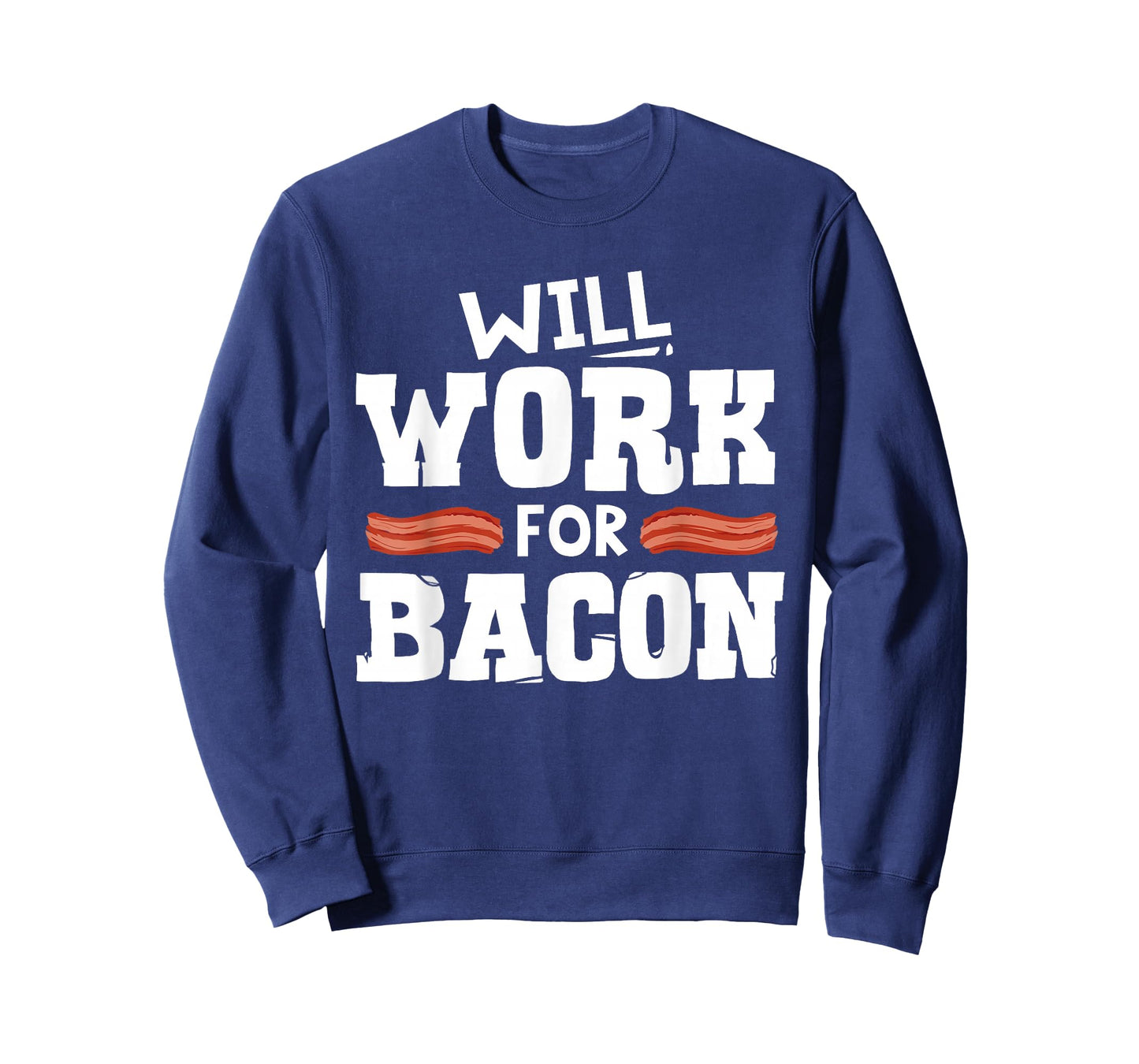 Funny Bacon Design for Men Women Boys Girls Pork Bacon Lover T-Shirt