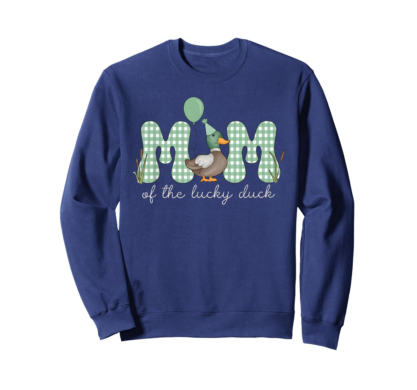 Mom & Dad of The Lucky Duck 1St Birthday Mommy and Me Duck T-Shirt