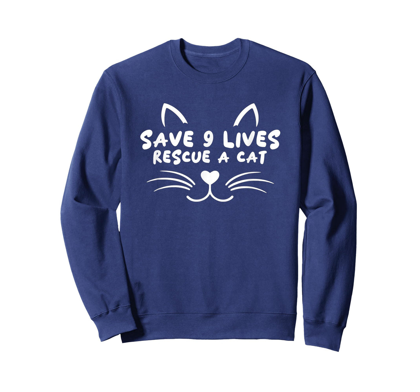 Animal Rescue Adopt Cat Lover Save 9 Lives Rescue A Cat T-Shirt