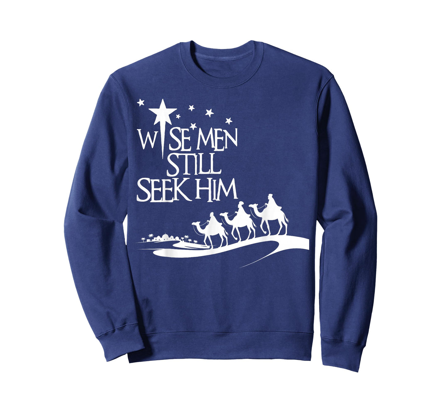 Wise Men Still Seek Him Christian Faith Christmas Nativity T-Shirt