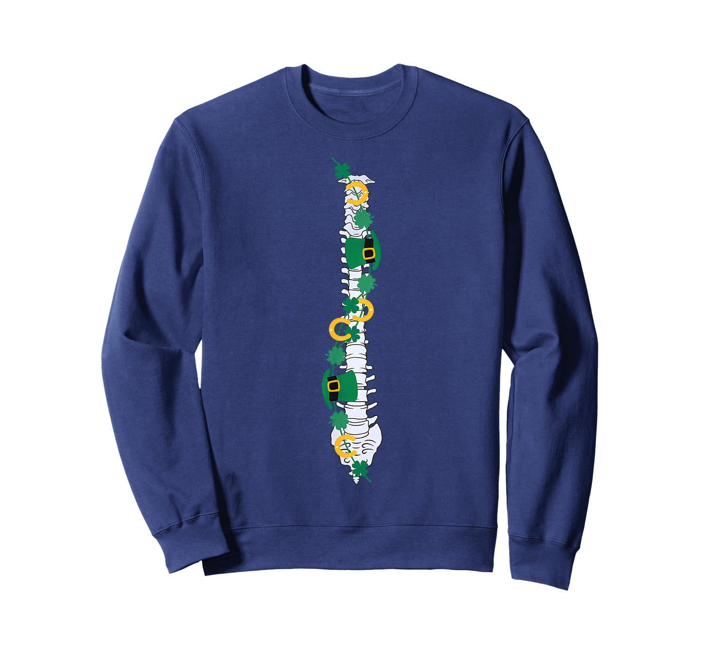 Chiropractor Doctor Patrick's Day Spine Shamrock Chiro Squad T-Shirt