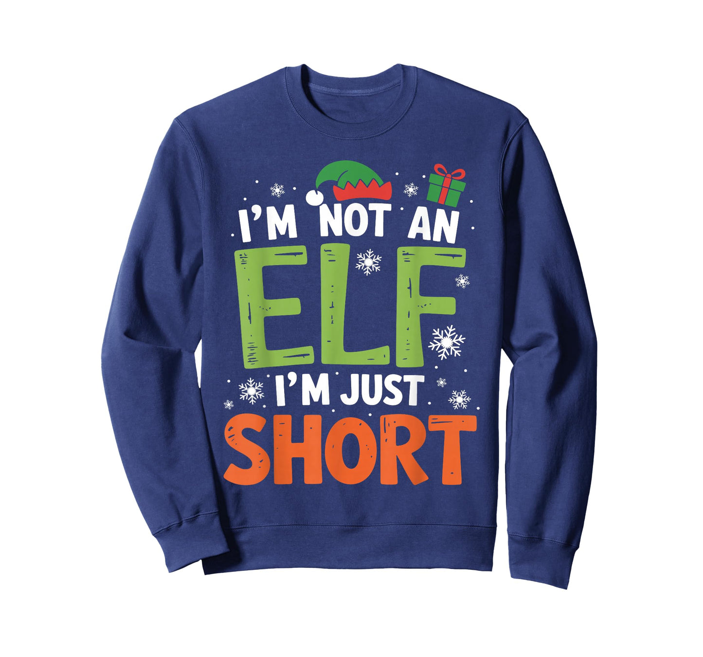 Im Not an Elf Just Short Funny Christmas Xmas T-Shirt