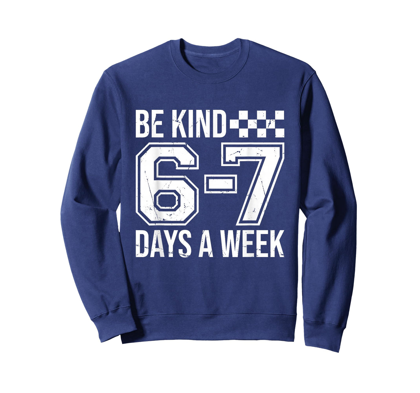 Be Kind 6-7 Minimalist Love Six Seven Kindness Positive T-Shirt