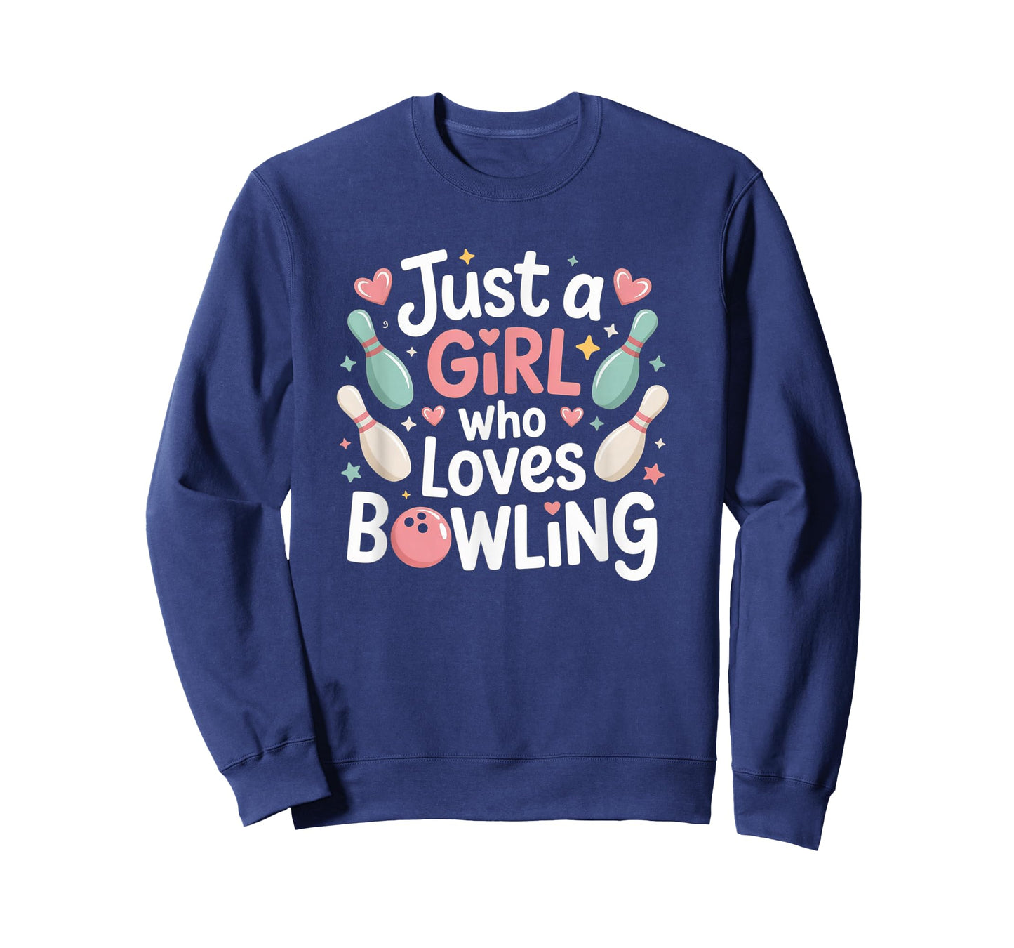 Cute Bowler Womens Hobby Tenpin T-Shirt