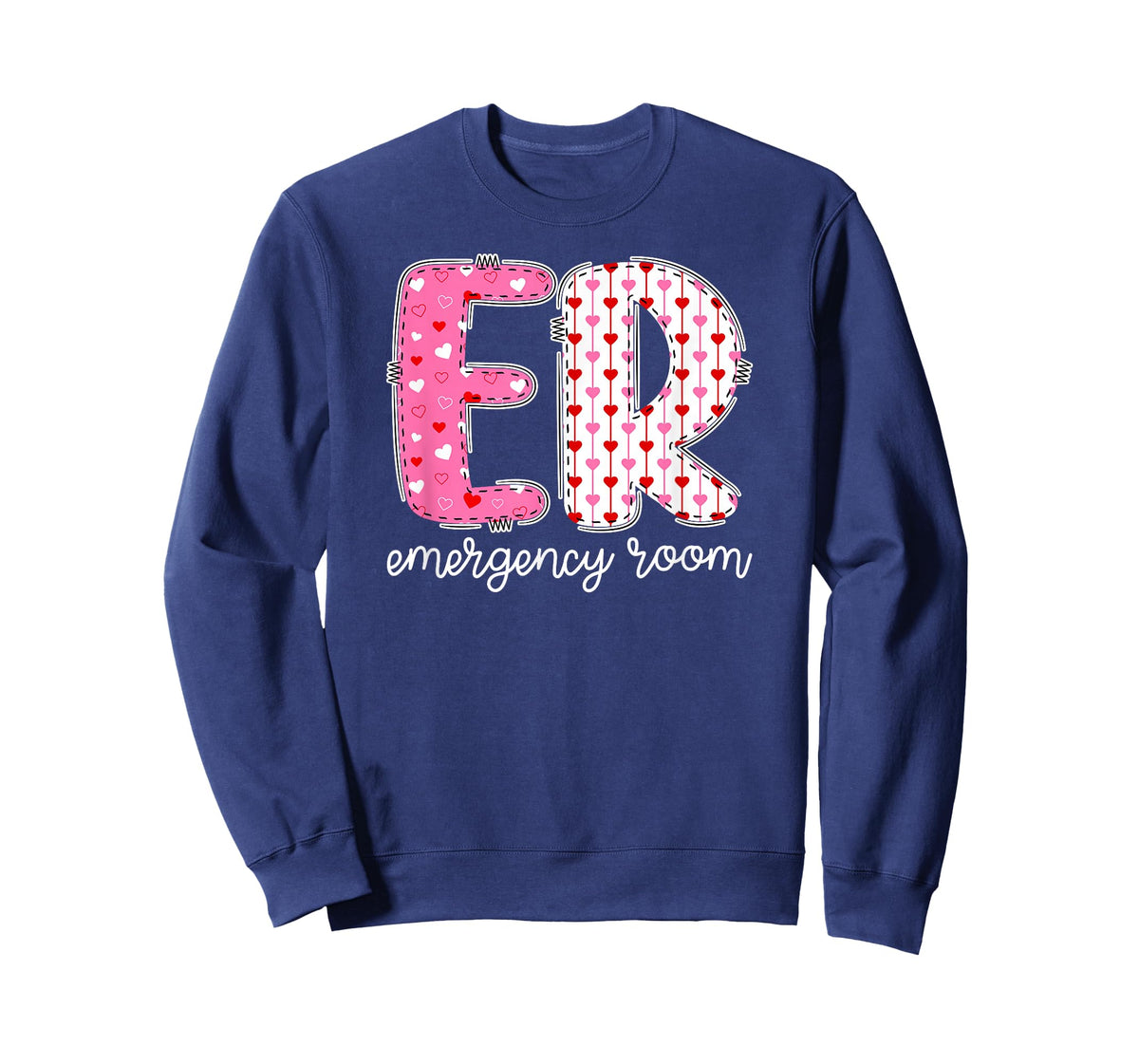 ER Nurse Valentine Emergency Room Nurse Valentines Day T-Shirt
