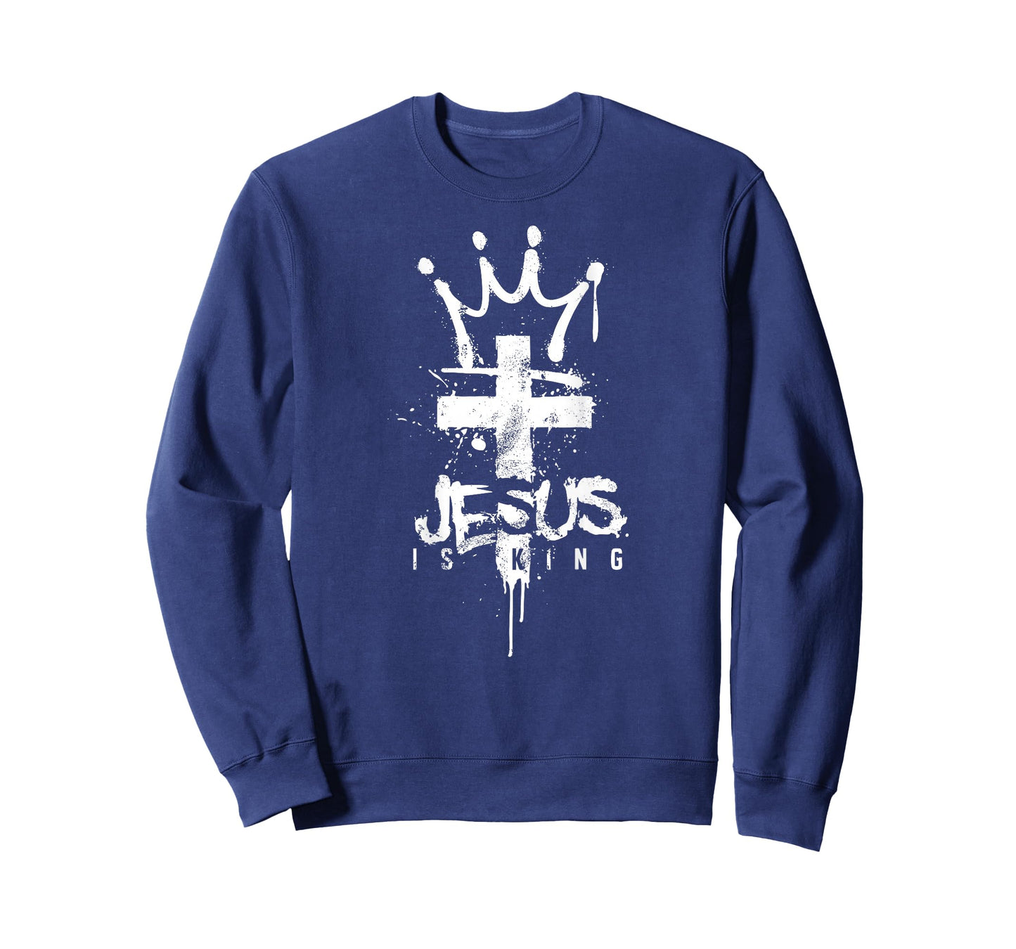 Jesus is King Bible Verse Christians Faith Religion T-Shirt