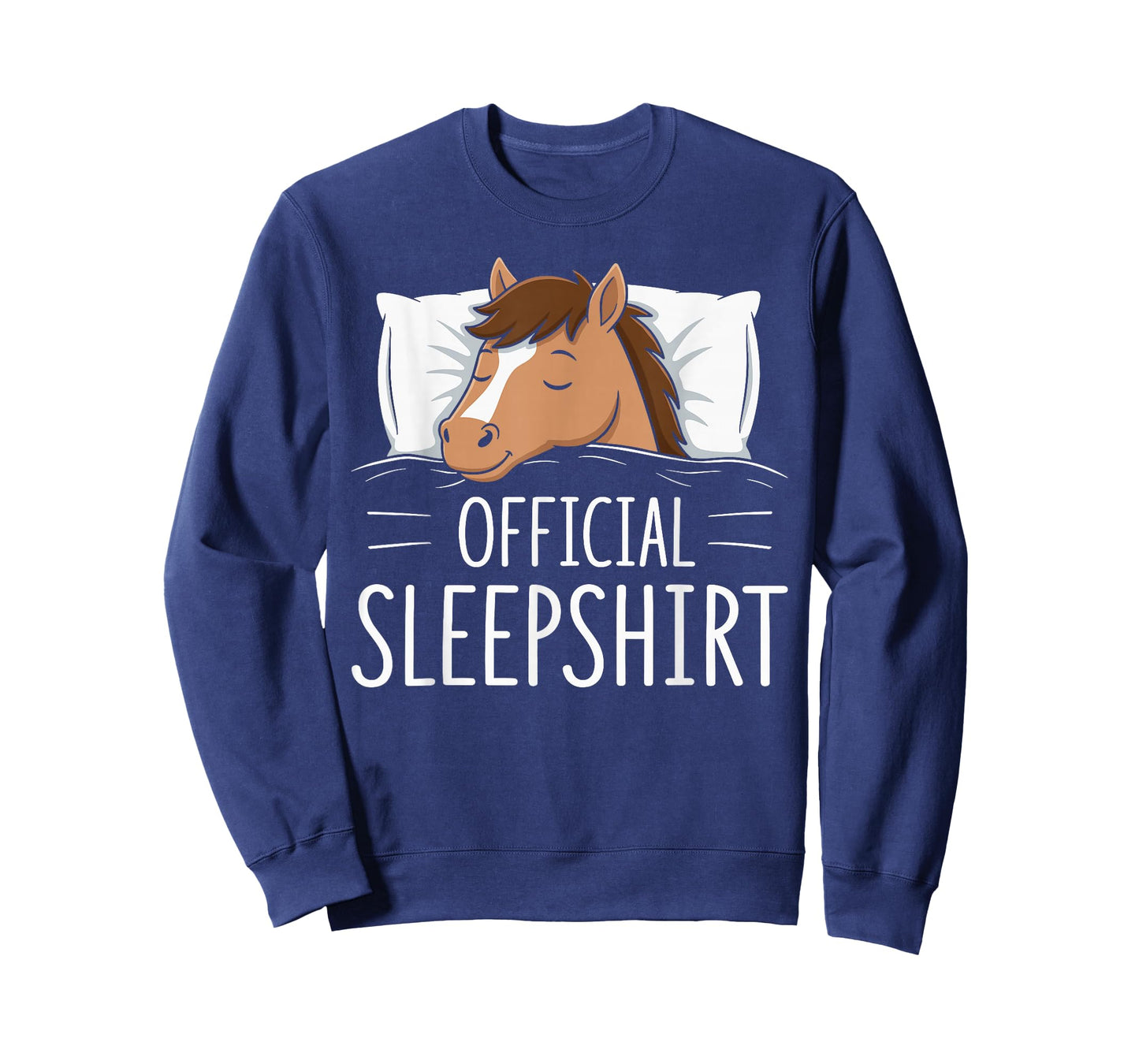 Official Sleepshirt Sleeping Horse Lovers Pajama T-Shirt