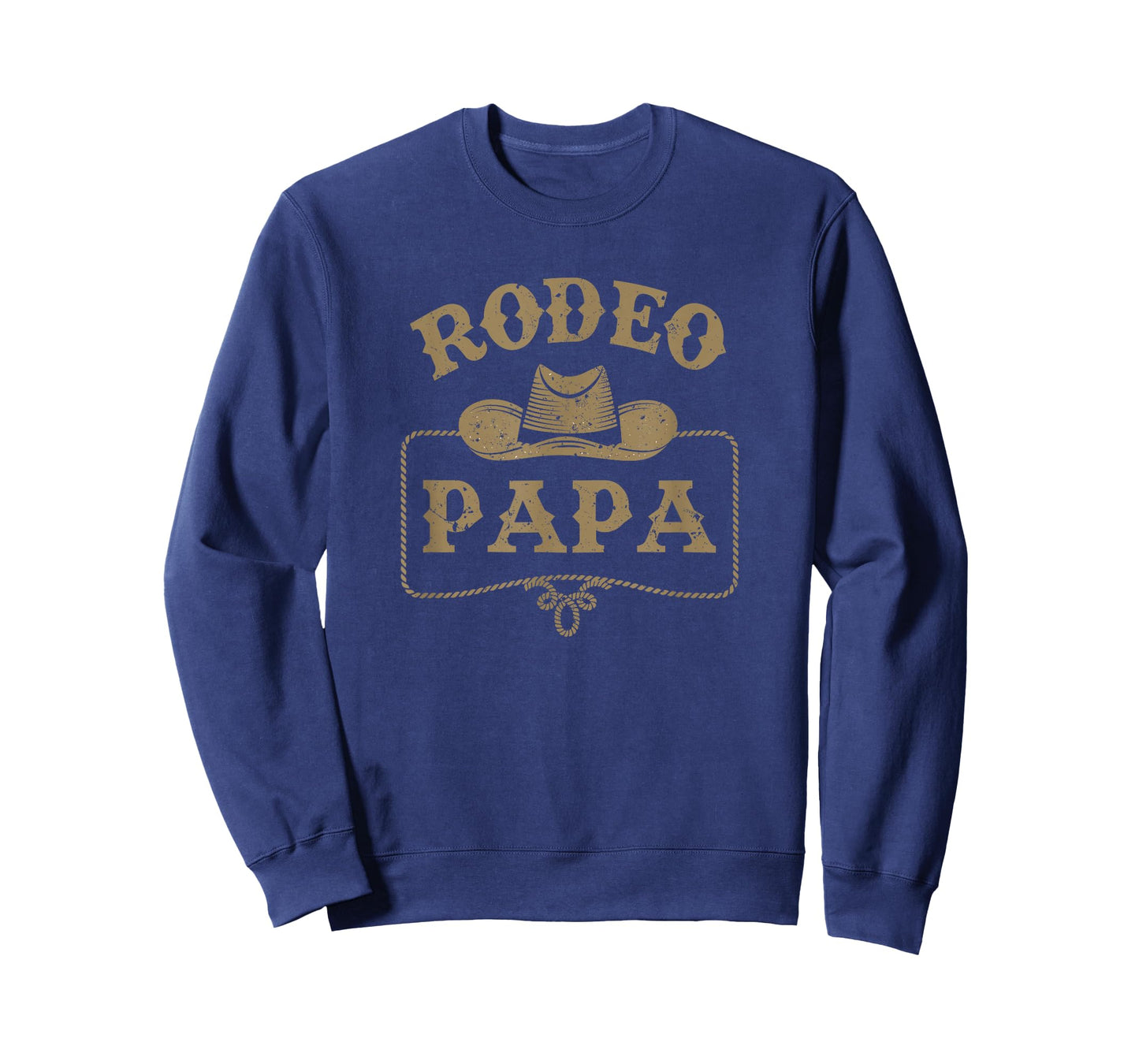 Rodeo Papa Cowboy Cowgirl Birthday Matching Family T-Shirt