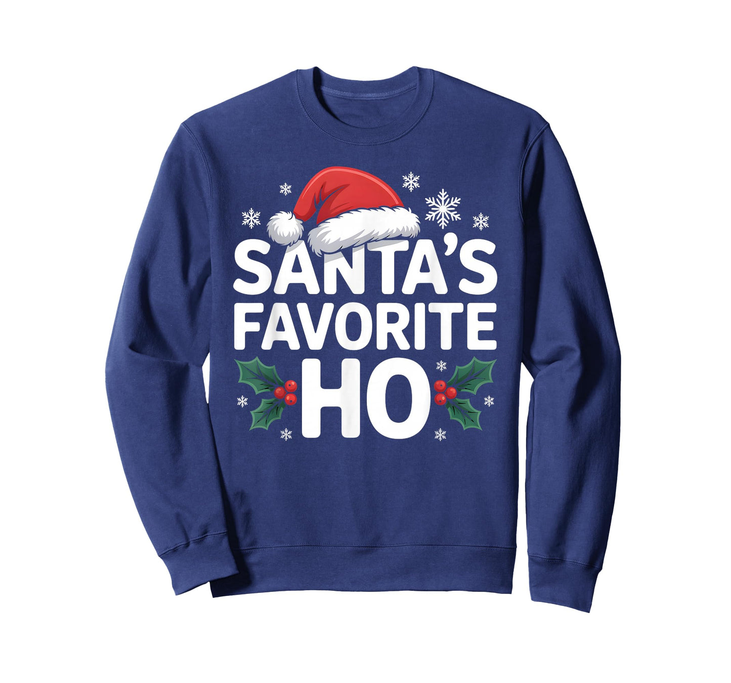 Santa's Favorite Ho tee Funny Christmas Graphic T-Shirt