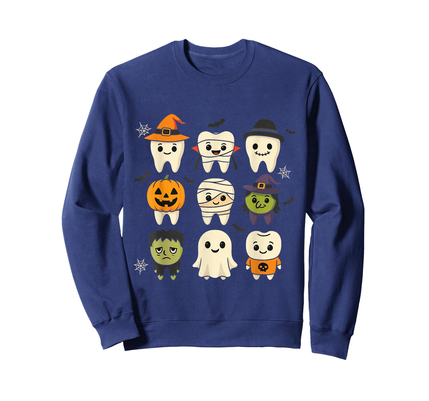 Cute Halloween Teeth Characters T-Shirt
