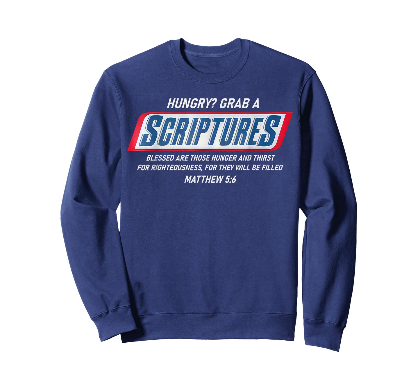 Hungry Grab A Scripture Funny Christian God Bible Verse T-Shirt