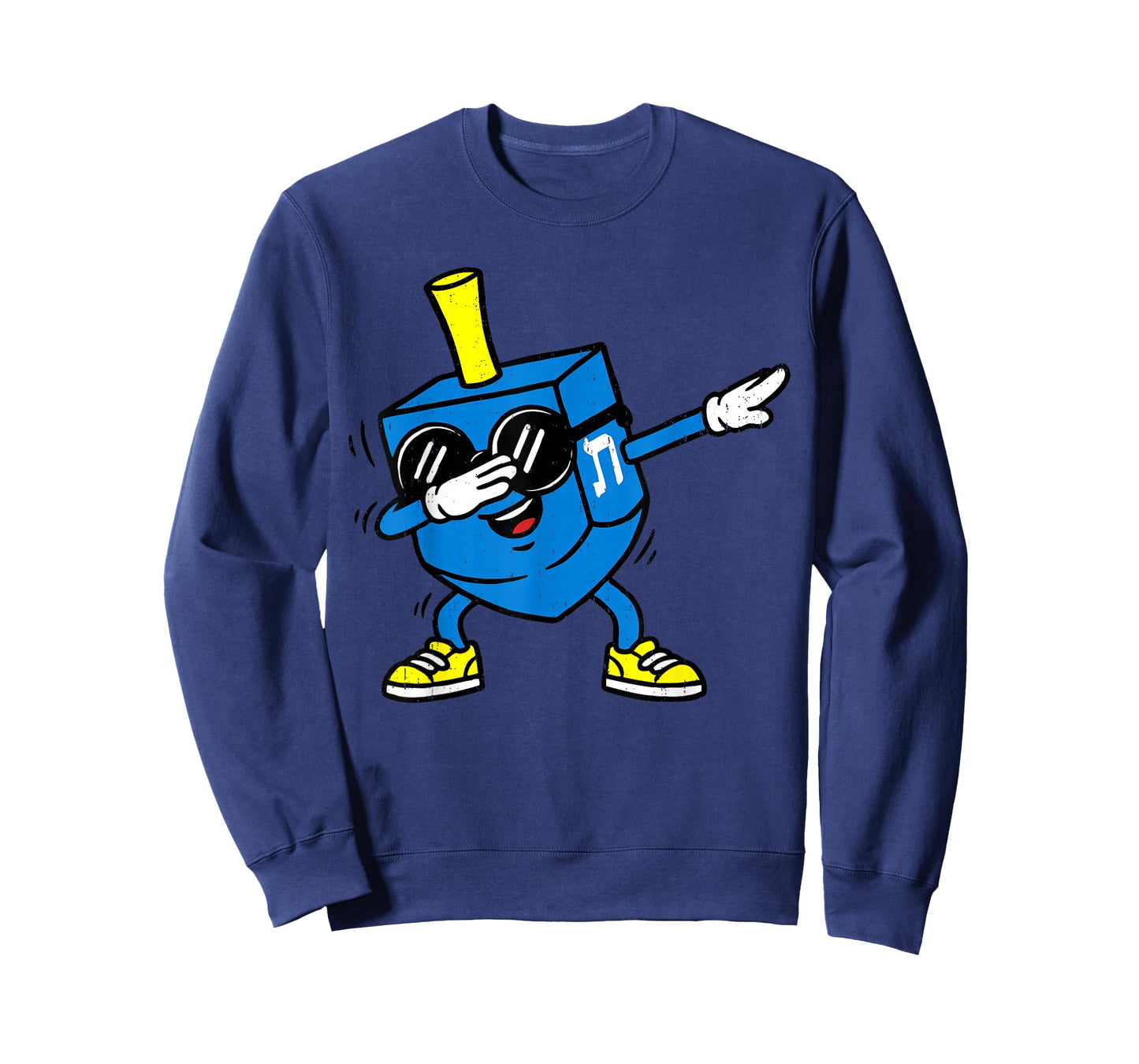 Dabbing Dreidel Happy Hanukkah Dancing Chanukah Jew Jewish T-Shirt