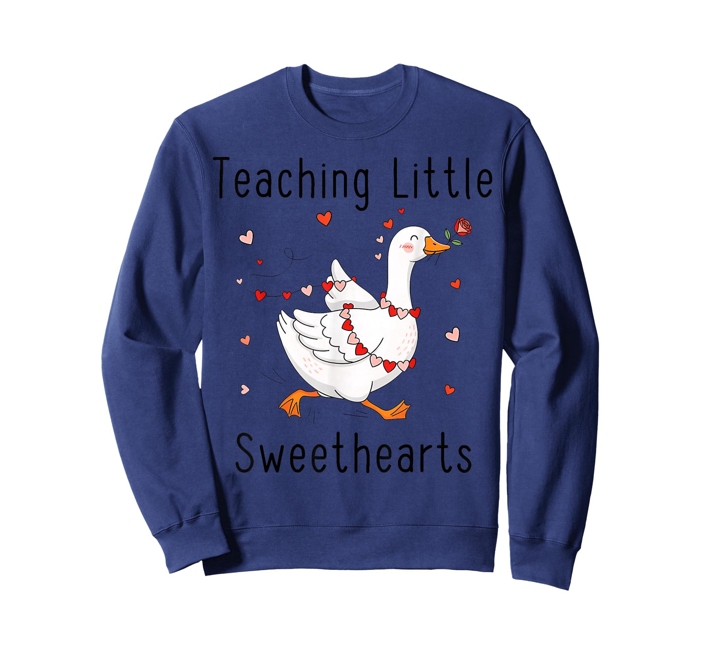 Teaching Sweethearts Silly Goose Valentines Teacher T-Shirt