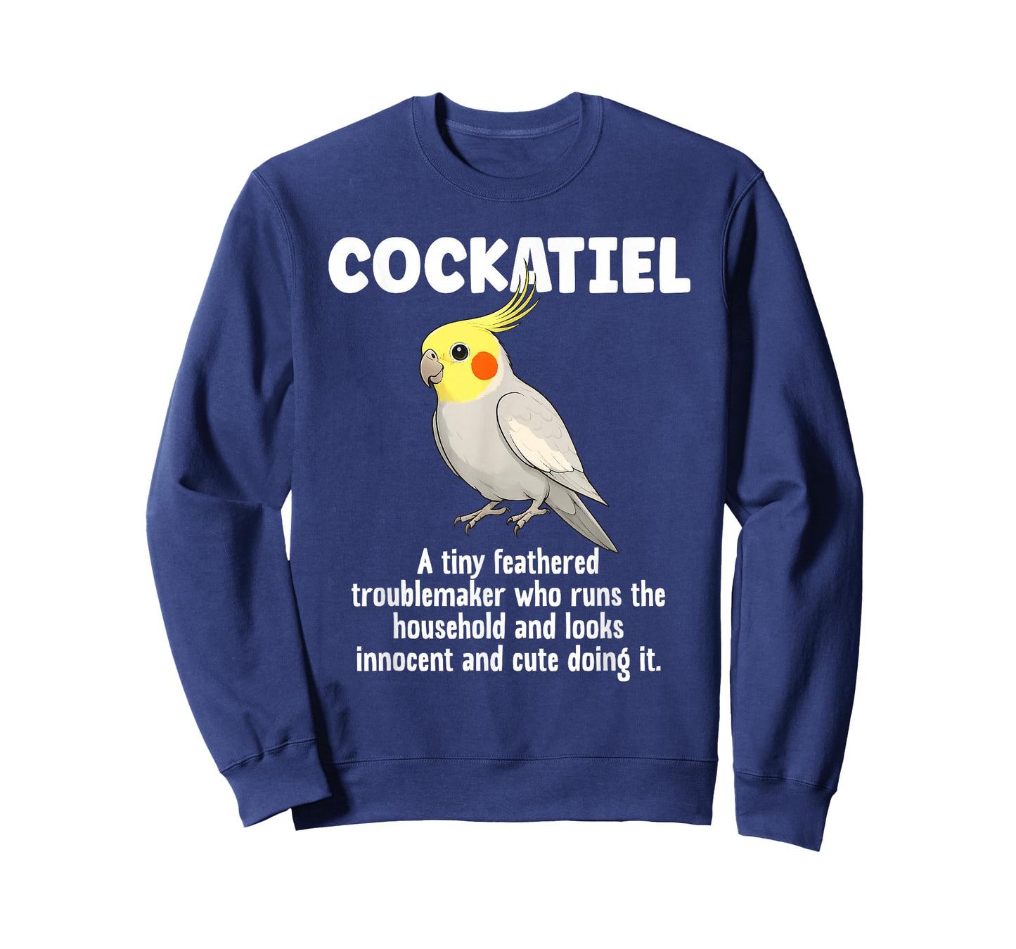 Cockatiel Definition Cockatiel Owner Cockatiel Parrot Lover T-Shirt