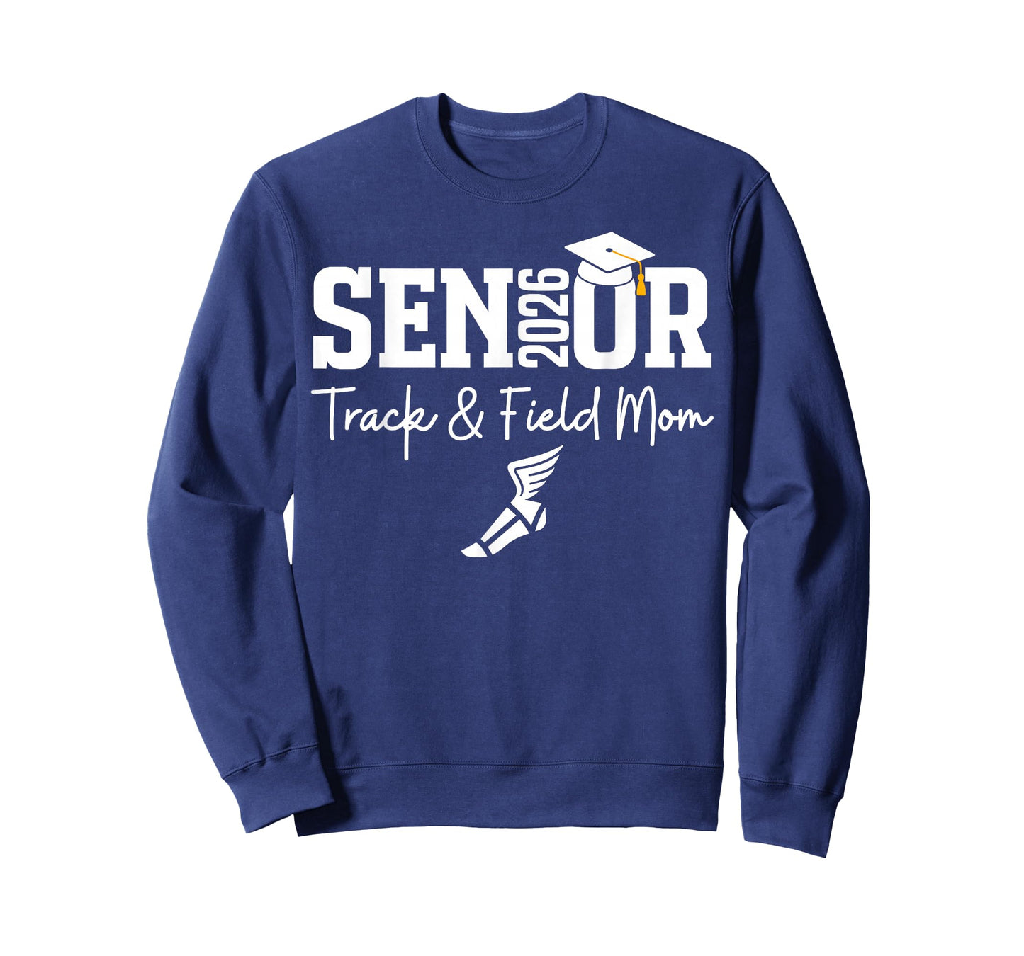 Track & Field Senior Mom Class of 2026 Graduation 26 T-Shirt
