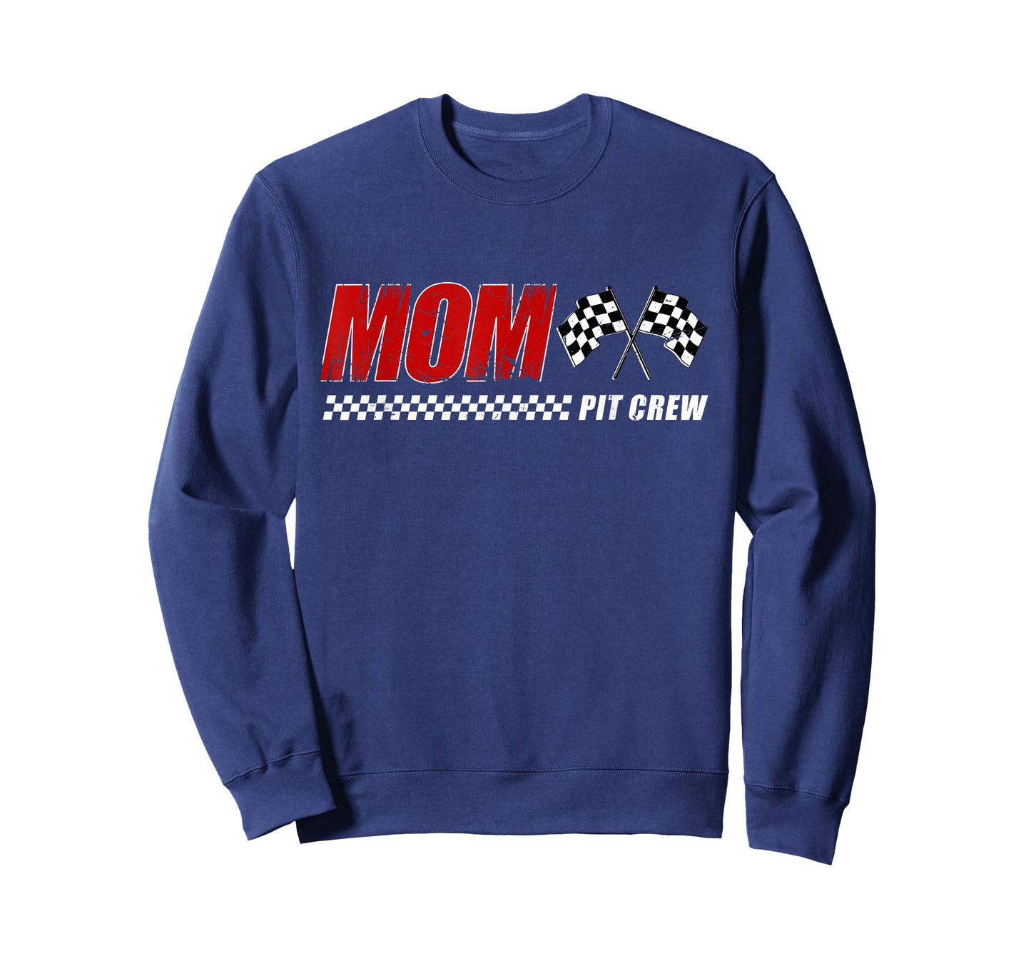Mom Pit Crew Race Car Birthday Family Matching Birthday T-Shirt