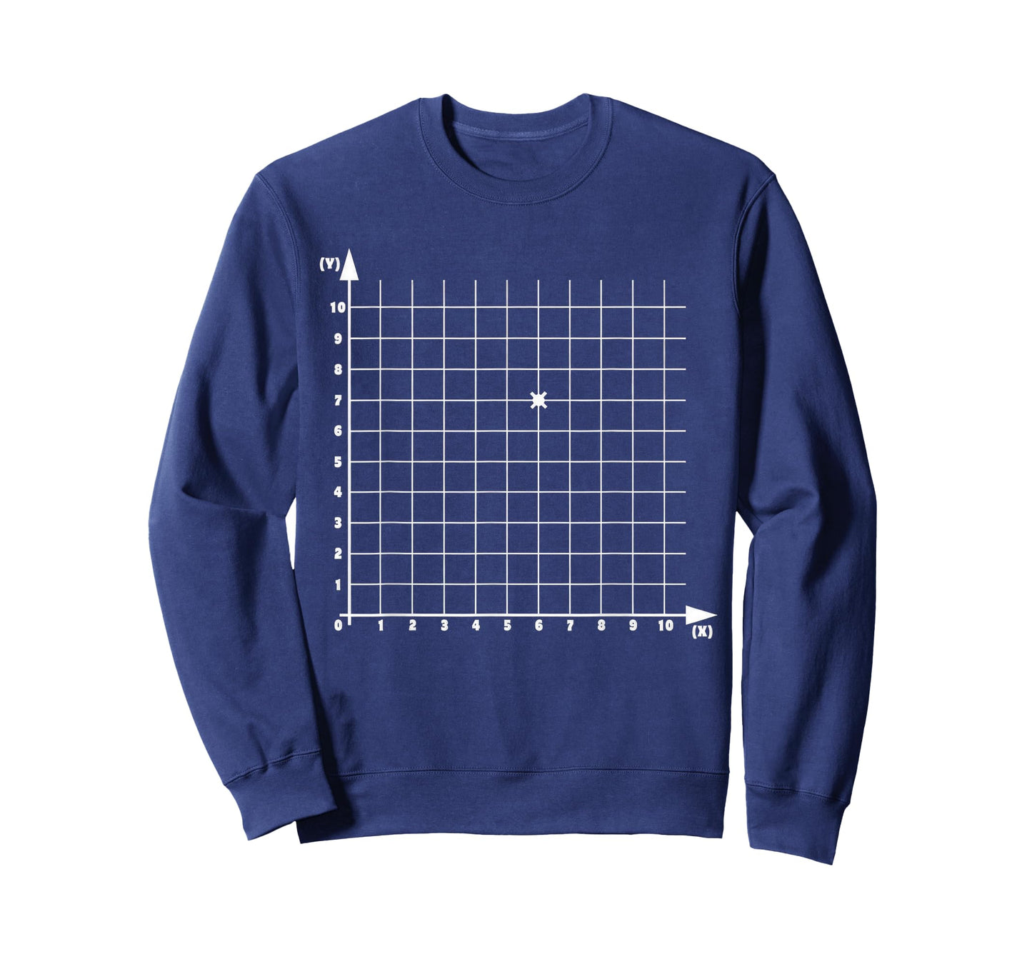 Coordinate (6,7) Funny Math Teacher 67 Math Lover Boys Kids T-Shirt