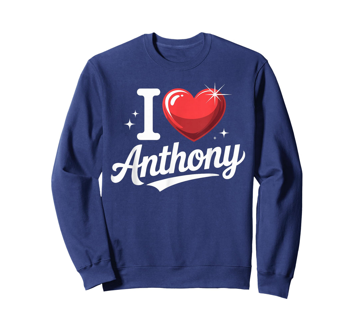 I Love Anthony T-Shirt Name Anthony T-Shirt