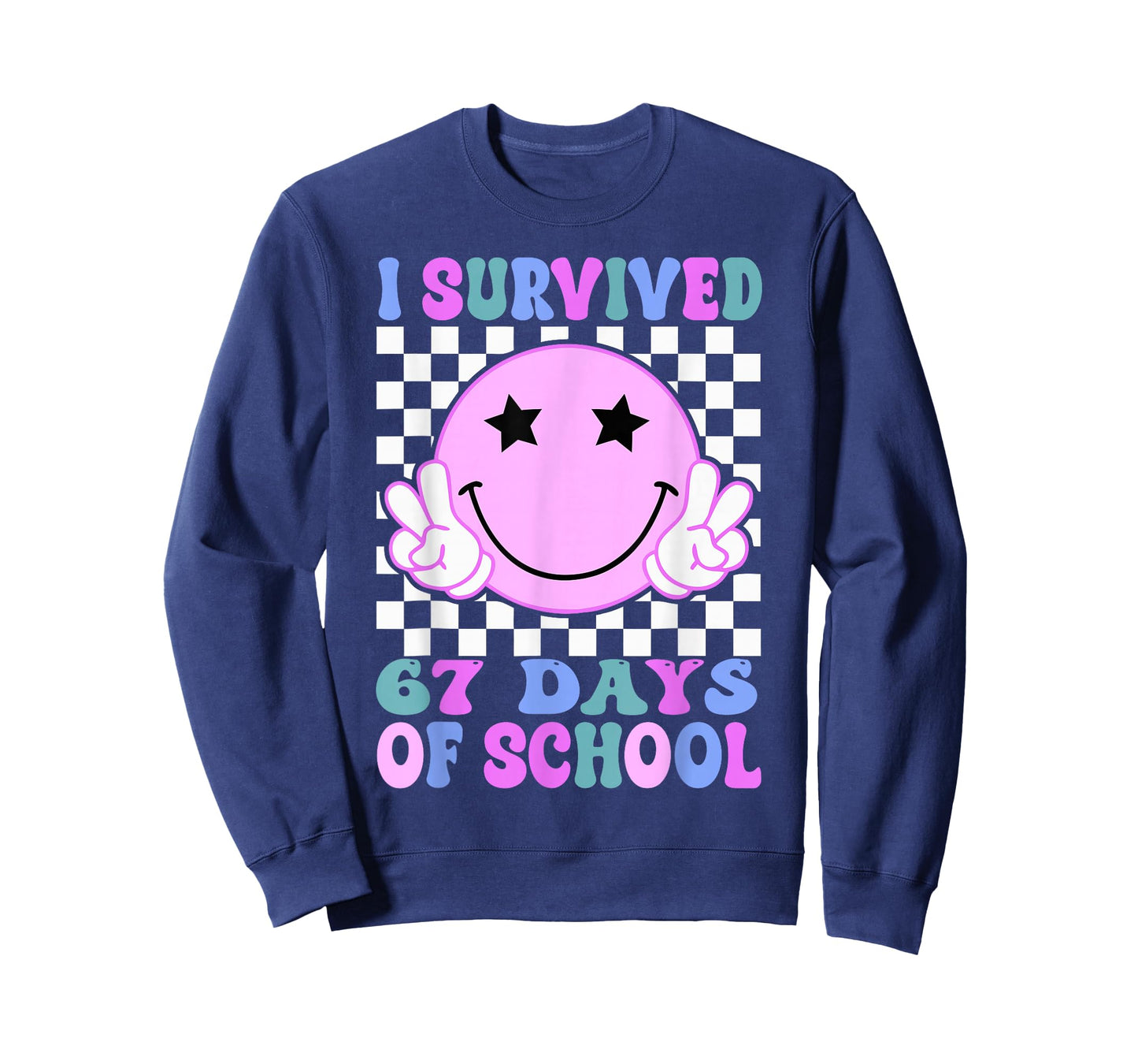 I Survived 67 Days of School Funny 67 Meme Students Teachers T-Shirt