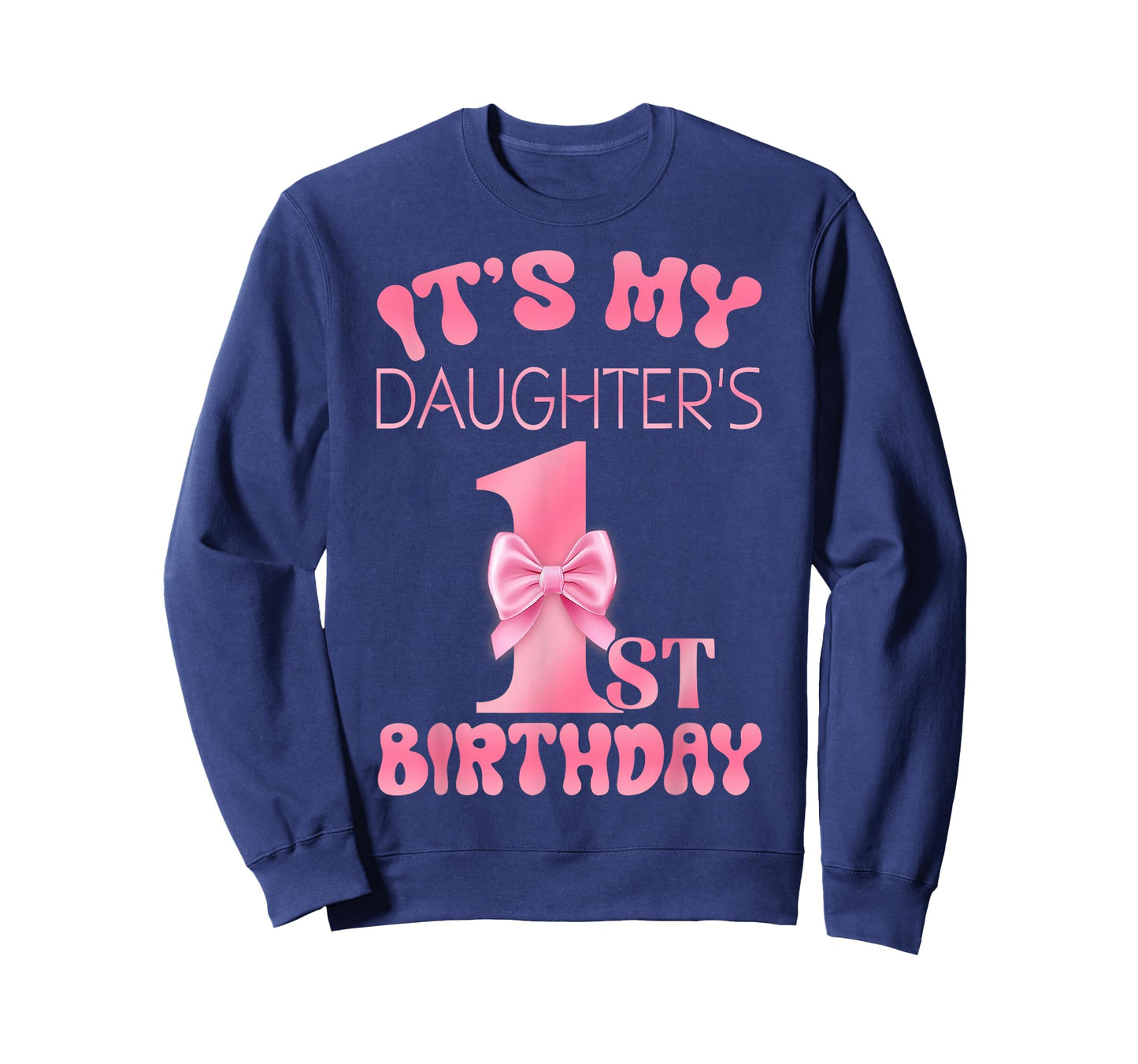 It's My Daughter's 1st Birthday Girl Pink Party Themes T-Shirt