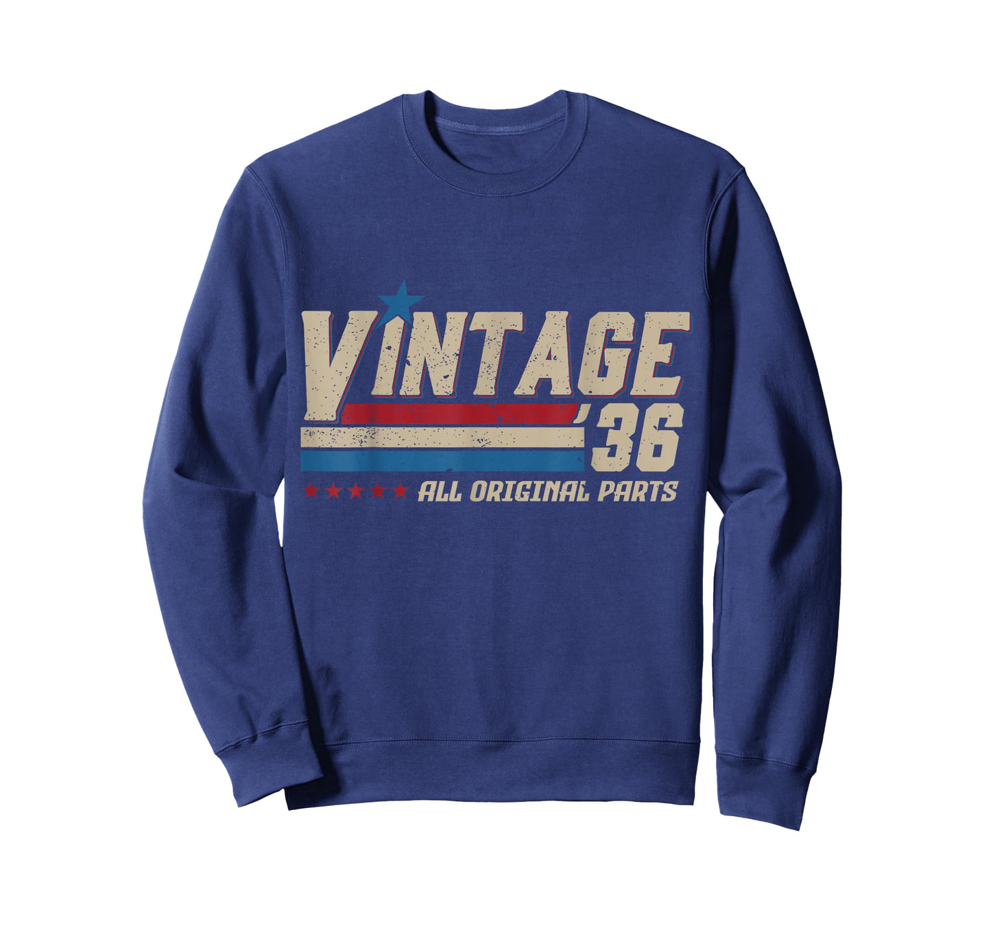 Vintage 1936 All Original Parts Birthday Men T-Shirt
