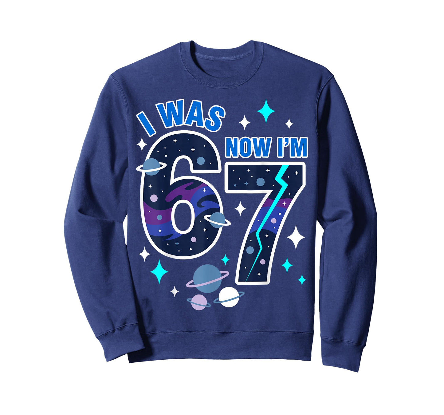 Kids I was 6 Now I'm 7 Boy 6 7 Birthday T-Shirt