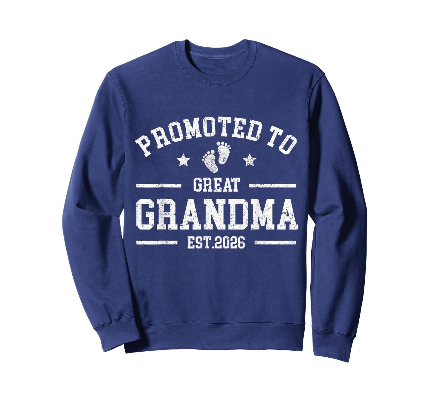 Promoted to Great Grandma est. 2026 Baby Announcement T-Shirt