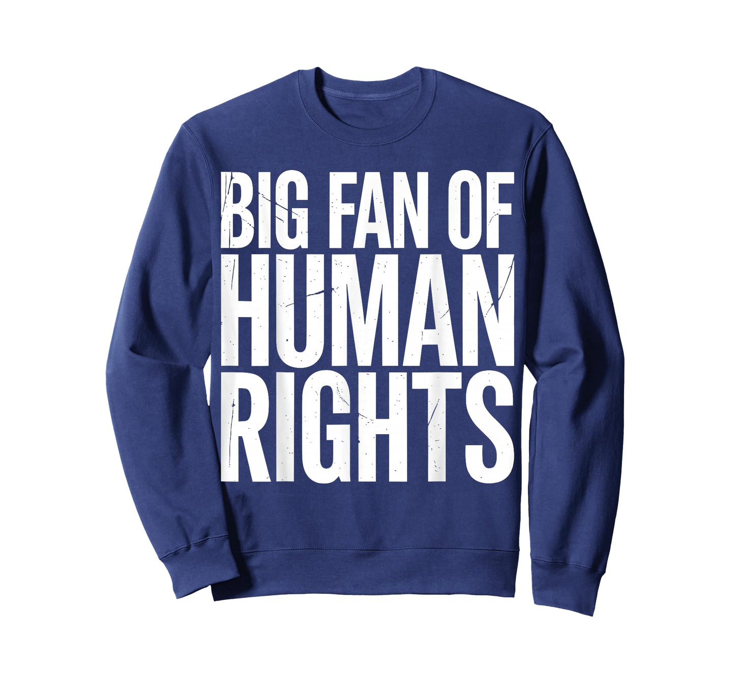 Big Fan of Human Rights Protest Voices United Equality Retro T-Shirt