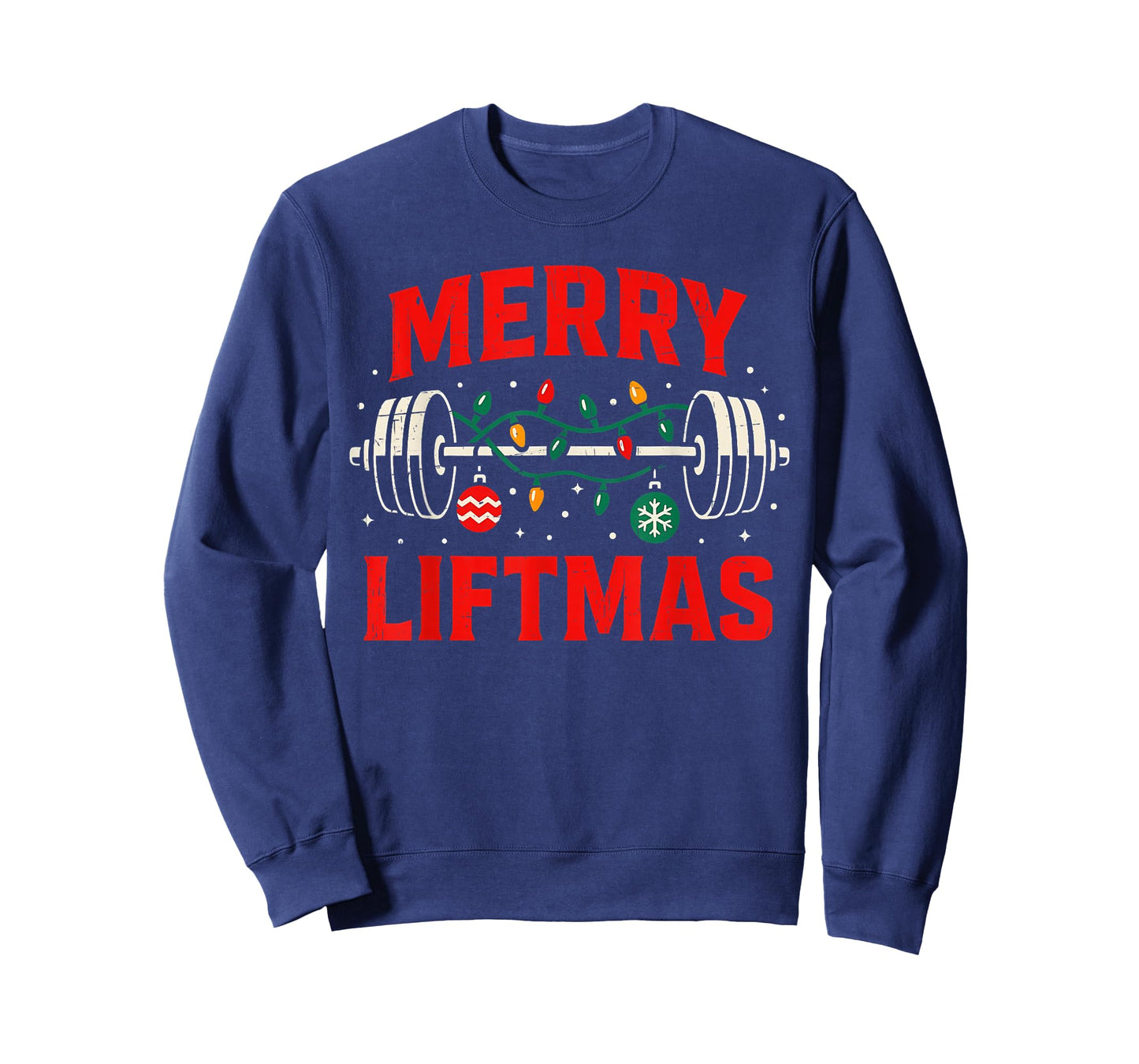 Merry Christmas Liftmas Weightlifter Fitness Family Matching T-Shirt