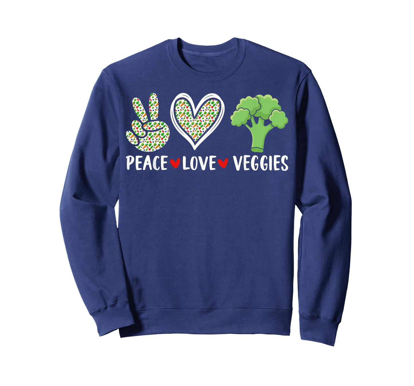 Peace Love Veggies T-Shirt