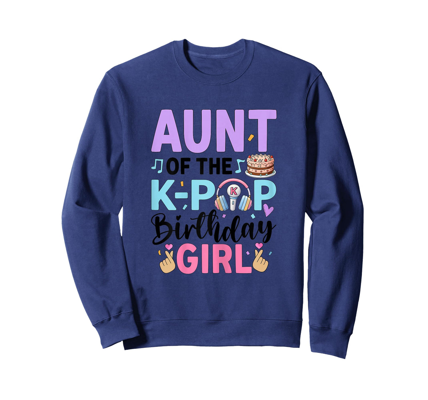 Aunt of The K-Pop Birthday Girl K Pop Birthday T-Shirt