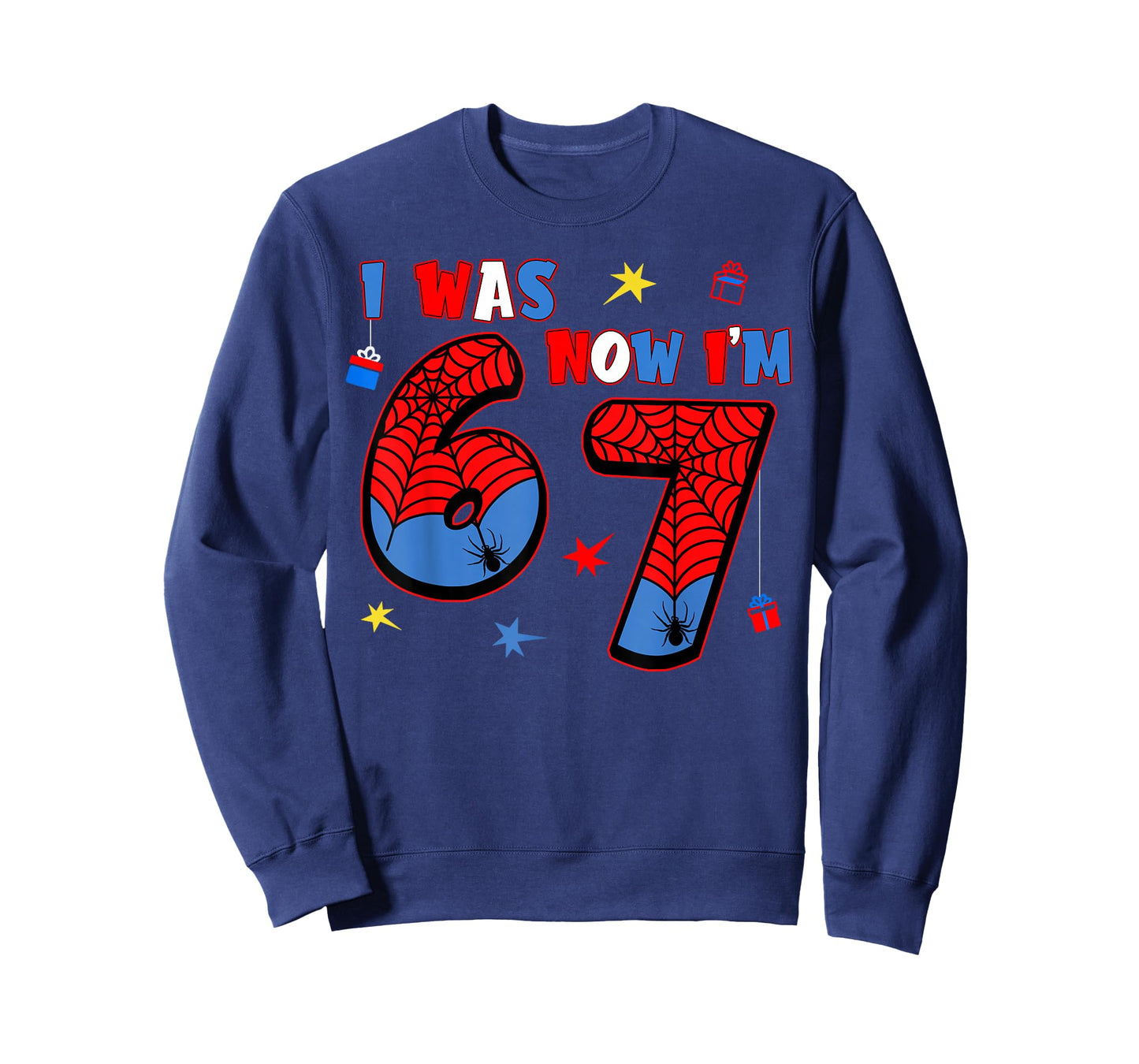 7th Birthday Funny Meme Six Seven I was 6 Now I'm 7 Boys T-Shirt