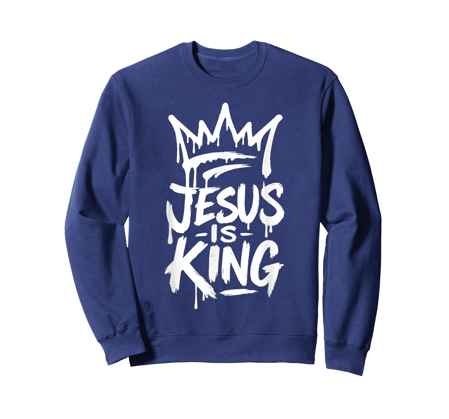 Jesus is King | Crown Design Inspired by Faith T-Shirt