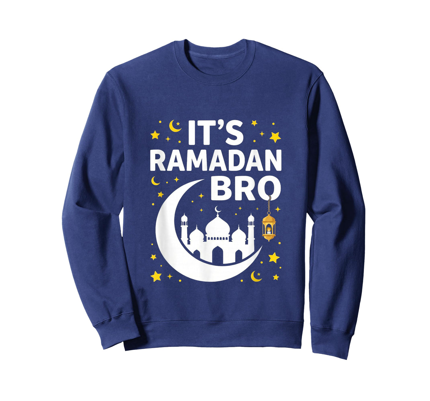 It's Ramadan Bro Muslim Islamic Pajama Mubarak Eid Kareem T-Shirt