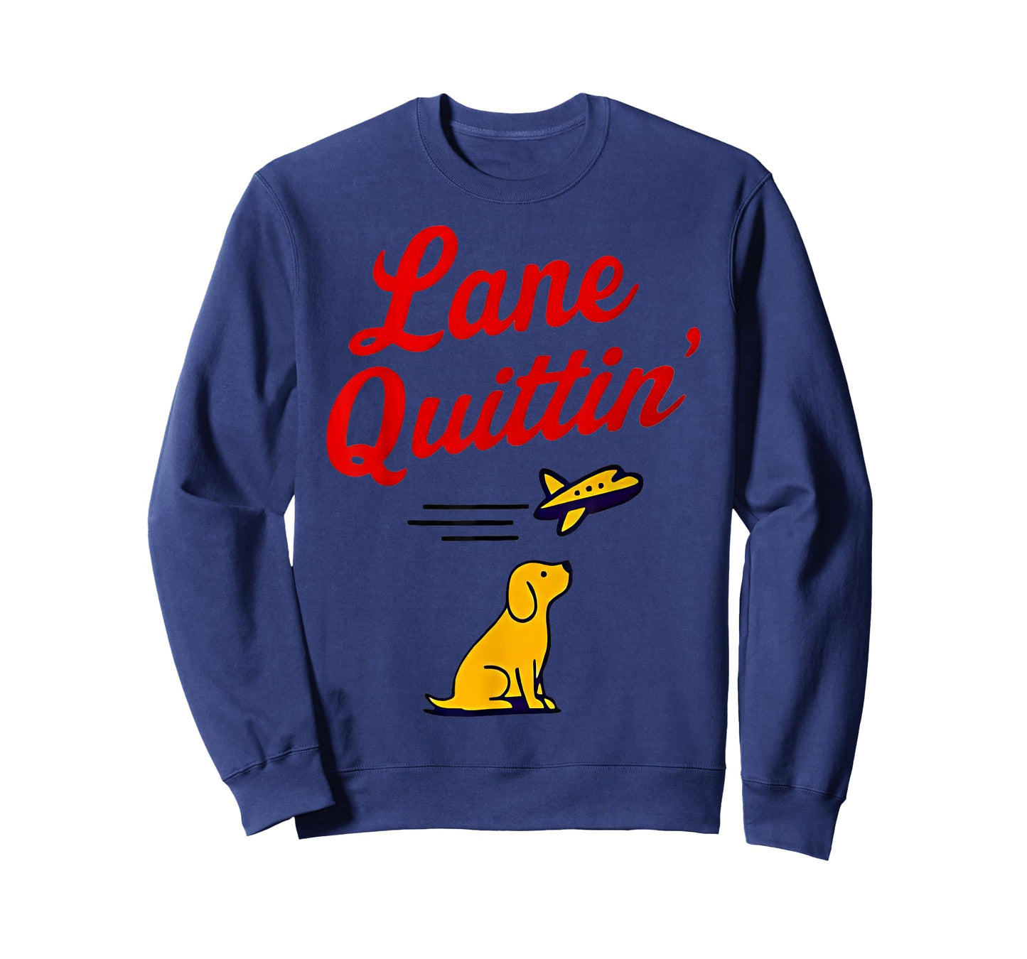Lane Quittin' Lane Kiffin Football Coach Dog and Plane T-Shirt